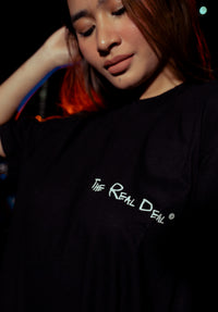 The Real Deal "Logo Tee" - Black