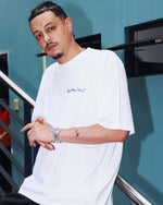 The Real Deal "Logo Tee" - Paisley Blue