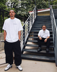 The Real Deal "Logo Tee" - Paisley Blue