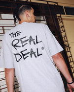 The Real Deal "Logo Tee" - Grey