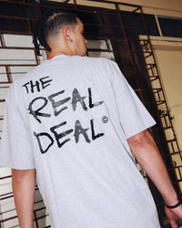 The Real Deal "Logo Tee" - Grey