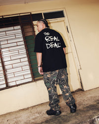 The Real Deal "Logo Tee" - Black