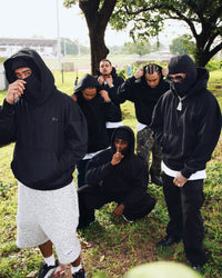 The Real Deal "Balaclava Hoodie" - Black