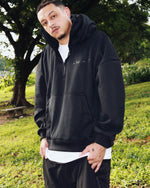 The Real Deal "Balaclava Hoodie" - Black