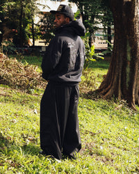 The Real Deal "Balaclava Hoodie" - Black