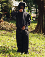 The Real Deal "Balaclava Hoodie" - Black