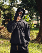 The Real Deal "Balaclava Hoodie" - Black